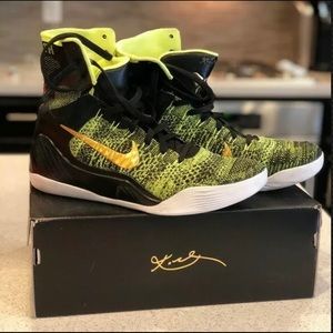 Nike Kobe 9 Victory - Size 10.5 (Black/Green)